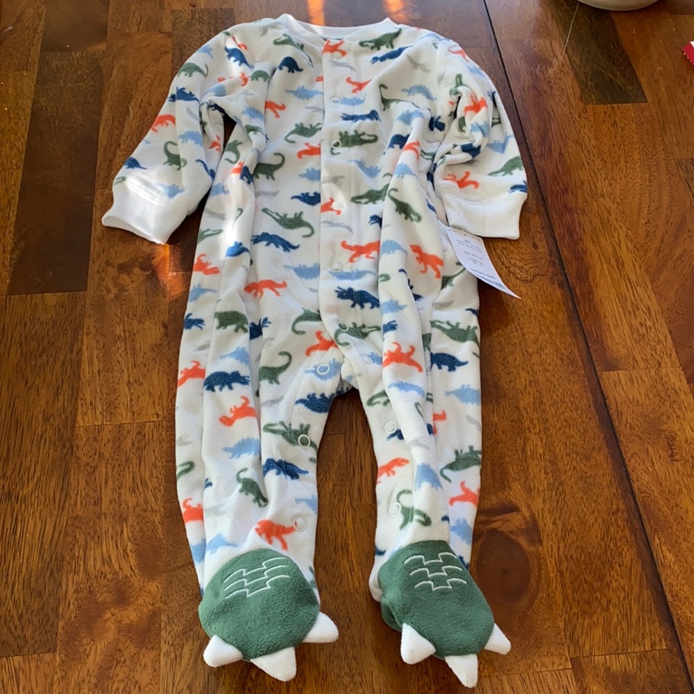 Carter’s fleece snap up sleep & play